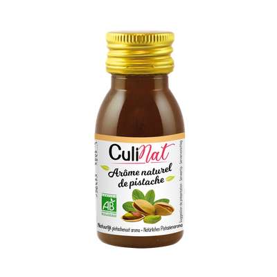 Arôme naturel de pistache BIO, Culinat (6 cl)