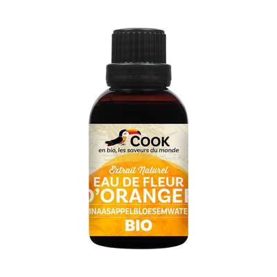 Arôme naturel d'eau de fleur d'oranger BIO, Cook (5 cl)