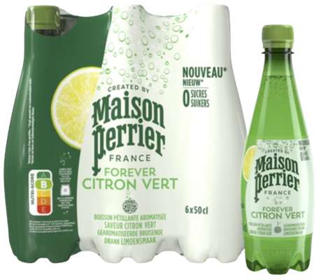 Pack de Forever Citron Vert, Maison Perrier (6 x 50 cl)