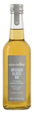 Infusion glacée citron vert - gingembre BIO, Alain Milliat (33 cl)