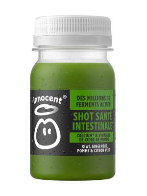 Shot santé intestinale kiwi gingembre citron, Innocent (80 ml)