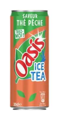 Thé glacé à la pêche, Oasis Ice Tea (33 cl)