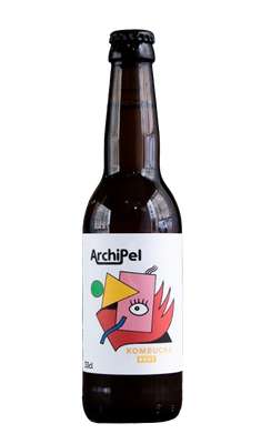 Kombucha brut BIO, Archipel (33 cl)