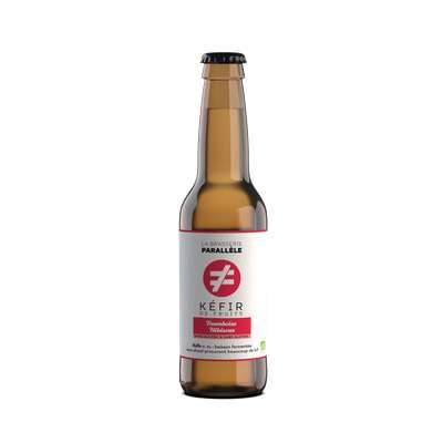 Kefir Framboise/Hibiscus BIO, La Brasserie Parallèle (33 cl)