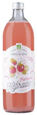 Kéfir frais de fruit - Framboise BIO,  Kéfirade (75 cl)