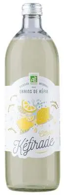 Kéfir frais de fruit - Citron BIO,  Kéfirade (75 cl)