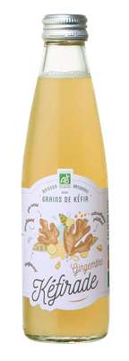 Kéfir frais de fruit - Gingembre BIO,  Kéfirade (25 cl)
