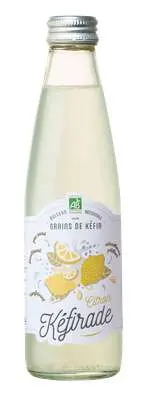 Kéfir frais de fruit - Citron BIO,  Kéfirade (25 cl)