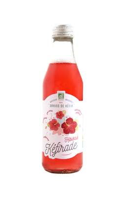 Kéfir frais de fruit - Hibiscus BIO,  Kéfirade (25 cl)