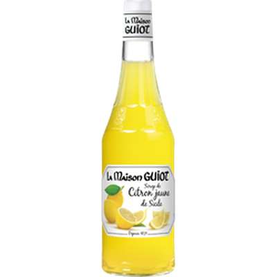 Sirop de citron de Sicile, La Maison Guiot (70 cl)