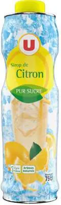 Sirop de citron, U ( 75 cl)