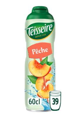 Sirop de pêche, Teisseire (60 cl)