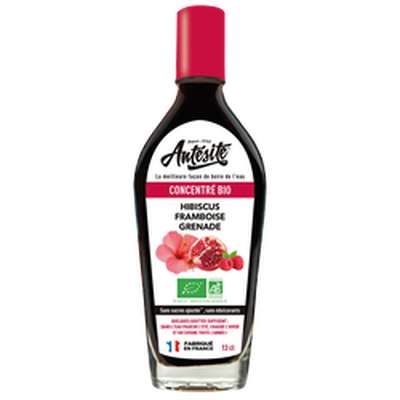 Concentré hibiscus framboise grenade, Antésite (13 cl)
