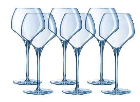 6 verres à pied 55cl - Open Up, Chef & Sommelier (x 6)