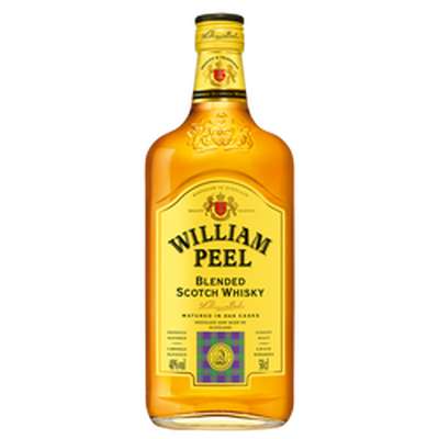Scotch whisky 40°, William Peel (50 cl)
