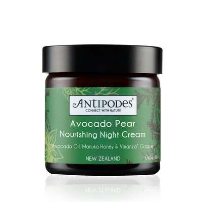 Crème de nuit nourrissante à l'Avocat - Avocado Pear, Antipodes (60 ml)
