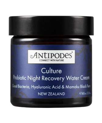 Gel-Crème de nuit réparateur aux Probiotiques - Culture, Antipodes (60 ml)