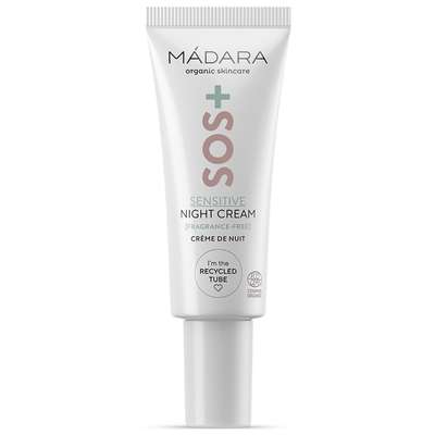 Crème de nuit SOS+ Sensitive BIO, Madara (17 ml)