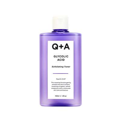 Lotion tonique quotidienne à l'acide Glycolique Q+A (150 ml)