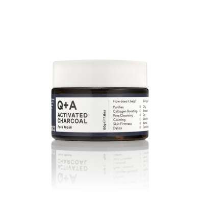 Masque visage au charbon actif, Q+A (50 g)