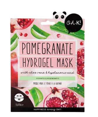 Masque hydrogel grenade & acide hyaluronique, Oh K !