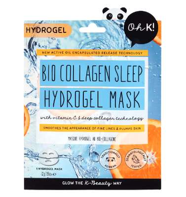 Masque hydrogel pour la nuit au Bio Collagen, Oh K !
