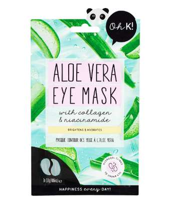 Masque contour des yeux à l’aloe vera & collagène, Oh K !