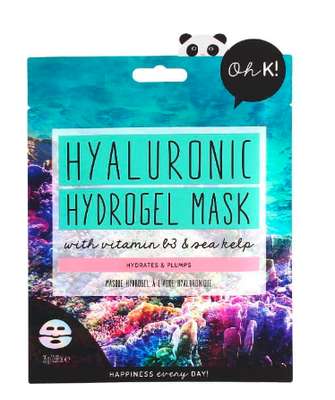 Masque hydrogel à l’acide hyaluronique marin, Oh K !