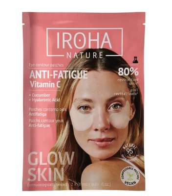 Patch Yeux anti-fatigue Vitamine C, IROHA (x 1)