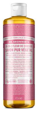 Savon liquide - Fleur de cerisier, Dr Bronner's (240ml)