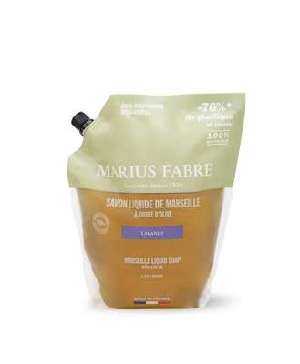 Savon Liquide de Marseille recharge - Lavande, Marius Fabre (1 L)