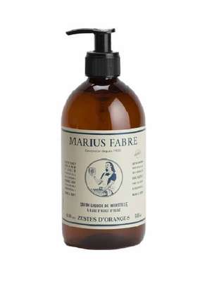 Savon liquide de Marseille - Zestes d'oranges, Marius Fabre (500 ml)