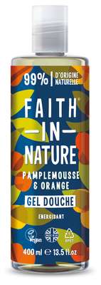 Gel douche Pamplemousse Orange, Faith In Nature (400 ml)