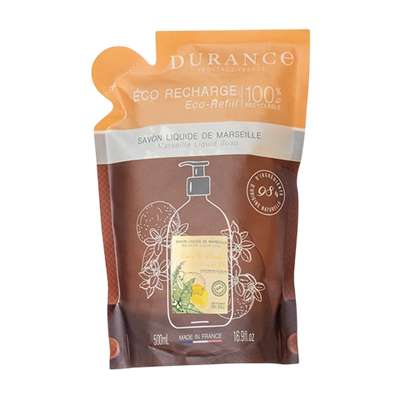 Eco-recharge savon liquide Citron Menthe, Durance (500 ml)