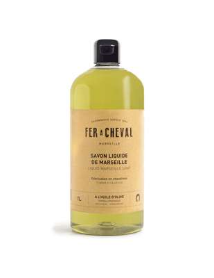 Savon de Marseille liquide à l'huile d'olive, Fer A Cheval (1 L)