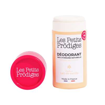Déodorant Lait de Vanille, Les Petits Prödiges (40 g)