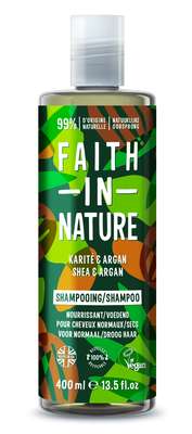 Shampoing Karité & Argan, Faith In Nature (400 ml)