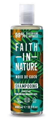 Shampoing à la noix de coco, Faith In Nature (400 ml)