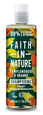 Shampoing pamplemousse & orange, Faith In Nature (400 ml)