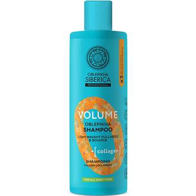 Shampoing Volume à l'argousier tous types de cheveux, Natura Siberica (400 ml)