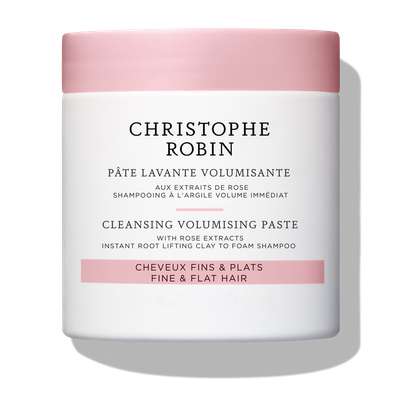 Pâte lavante volumisante aux extraits de rose, Christophe Robin (75 ml)