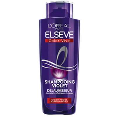 Shampoing déjaunisseur Color-Vive Purple, Elseve (200 ml)