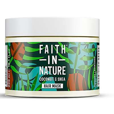 Masque capillaire Noix de coco &  beurre de karité, Faith In Nature (300 ml)