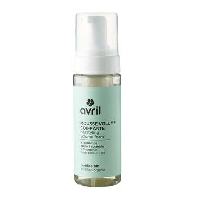Mousse volume coiffante - Certifiée bio, Avril (150 ml)