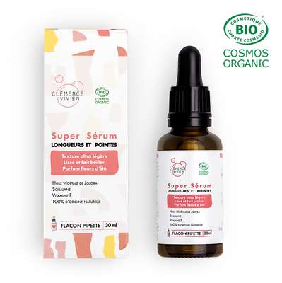 Super sérum longueurs et pointes, Clémence & Vivien (30 ml)