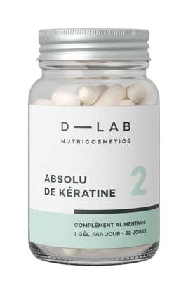 Absolu de Kératine Anti-chute & Réparation 1 mois, D-Lab Nutricosmetics