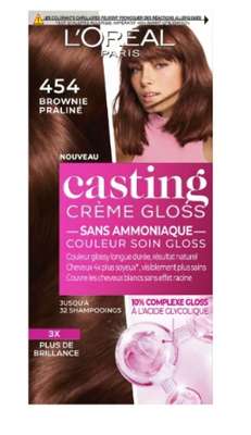 Casting Crème Gloss Coloration Cheveux 4.54 Brownie, L'Oréal Paris