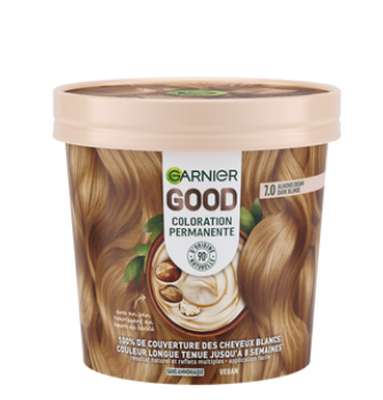 Coloration Blond Foncé Amande 7.0 GOOD, Garnier