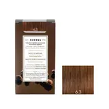 Coloration permanente huile d'argan blond miel doré 6.3, Korres (50 ml)