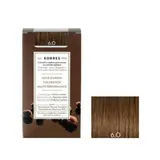Coloration permanente huile d'argan blond foncé 6.0, Korres (50 ml)
